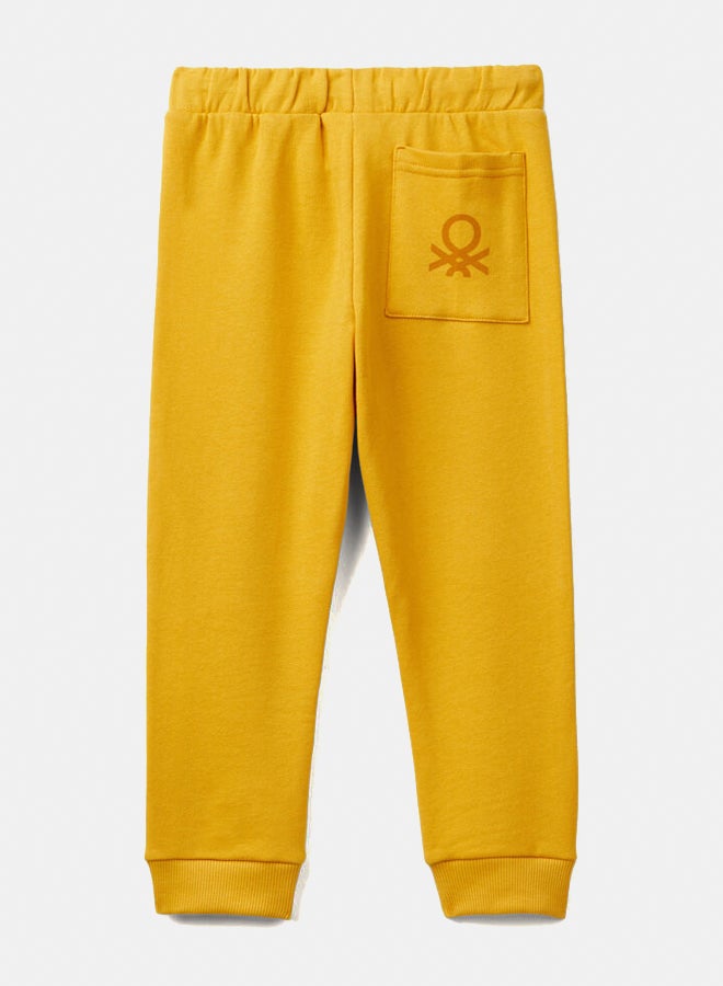 Benetton Boys Logo Print Sweatpants - Image 2
