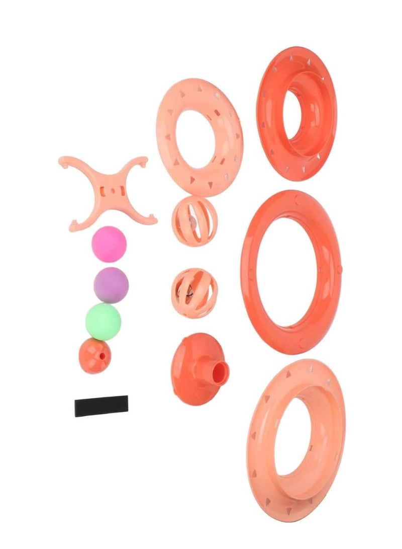 PL - Cat Turntable Toy - Orange - Image 4