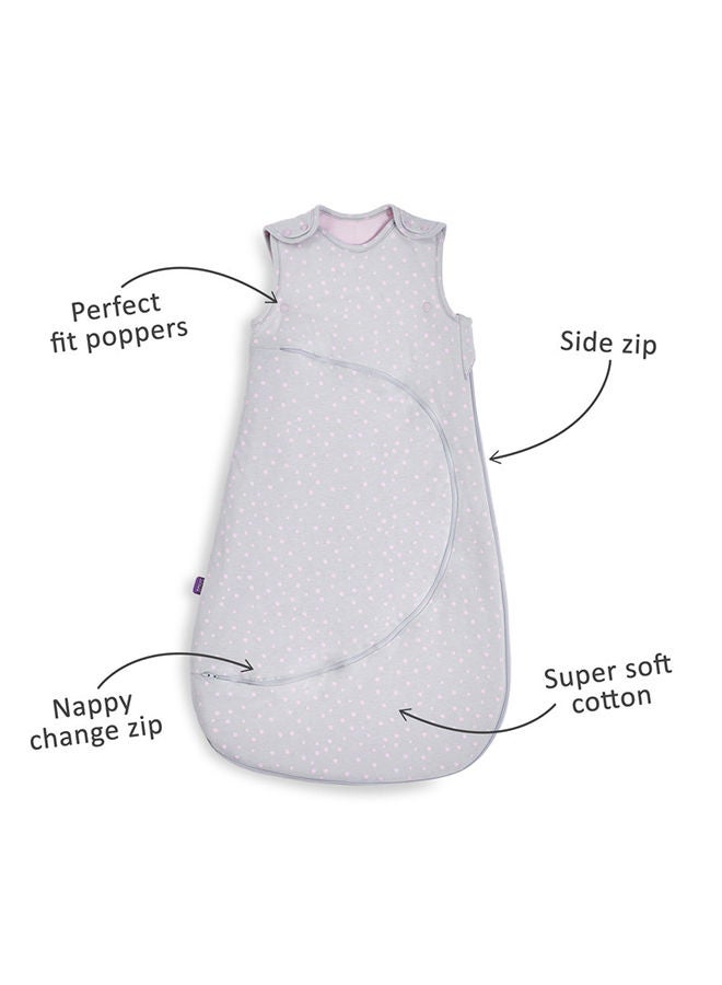 Snuz Pouch Baby Sleeping Bag With Zip For Easy Nappy Changing From 0-6 Months, 2.5 Tog  - Image 2