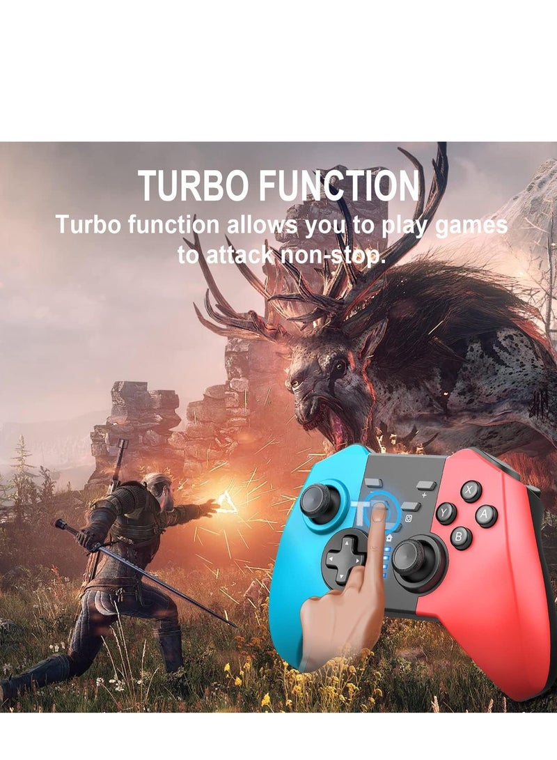 Barakah Switch Controller, Wireless Pro Controller Compatible with Nintendo Switch/Switch Lite/Switch OLED for Wake-up, Turbo Vibration - Image 5