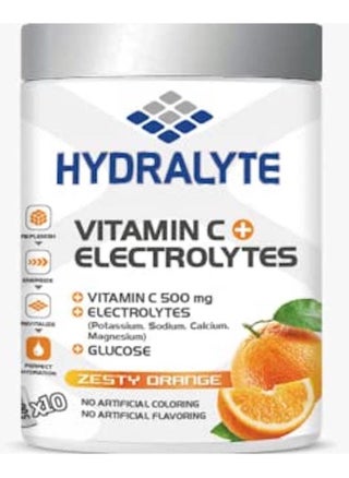 Hydralyte Zesty Orange Flavor Vitamin C + Electrolyte Powder Sports Drink Mix Jar, 200g - pzsku/ZB4FE5BEC3E625C10C0D4Z/45/_/1664044603/22193afa-8902-4421-9f3c-4e0835beec62