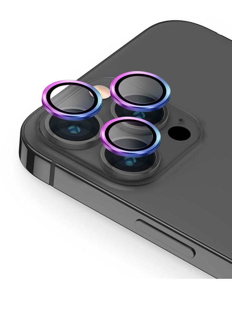 iPhone 13 Pro Camera Lens Protector Compatible With Apple iPhone Keep Original Camera HD Glass iPhone 13 Pro Max Camera Lens Protector Multicolor  - Image 1