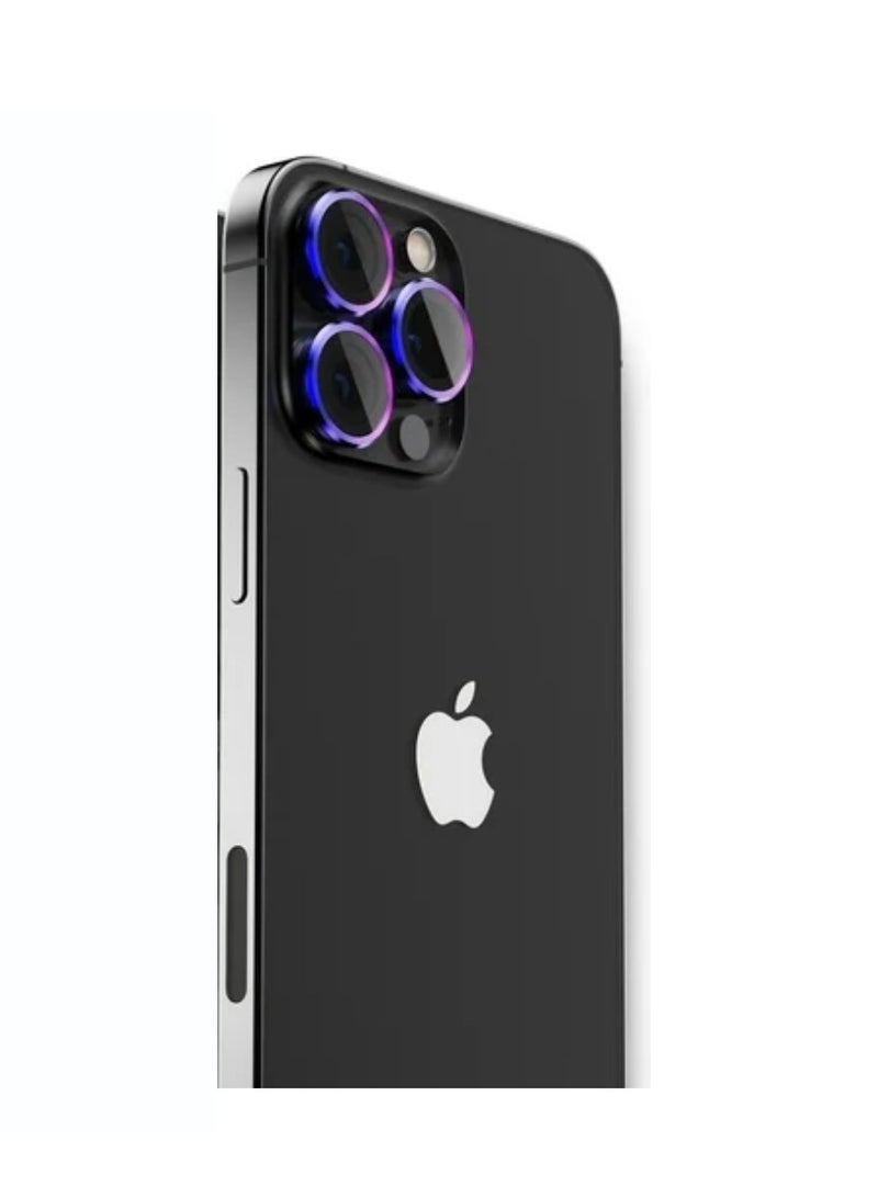 iPhone 13 Pro Camera Lens Protector Compatible With Apple iPhone Keep Original Camera HD Glass iPhone 13 Pro Max Camera Lens Protector Multicolor  - Image 2