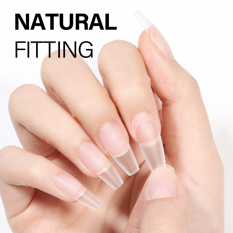 AILLSA 2PCS Gel Nail Glue for Acrylic Nails, 4 in 1 Super Strong Adhesive for False Tips, UV Curing Needed, 15ml High Capacity Extension Brush On for Rhinestone Pearl Foil - Image 4
