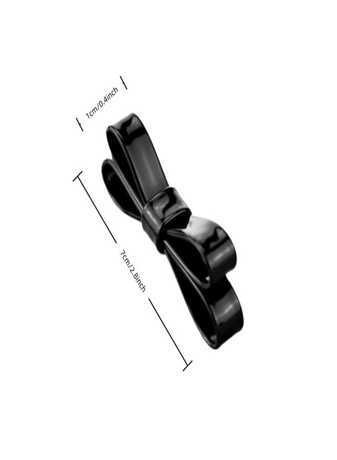 Douqu 2 pcs 2.8inch Popular PU Leather Bridal Prom Bow Repair Shoe Clips Shoe Charm Accessories 1cm*7cm 10 - Image 2
