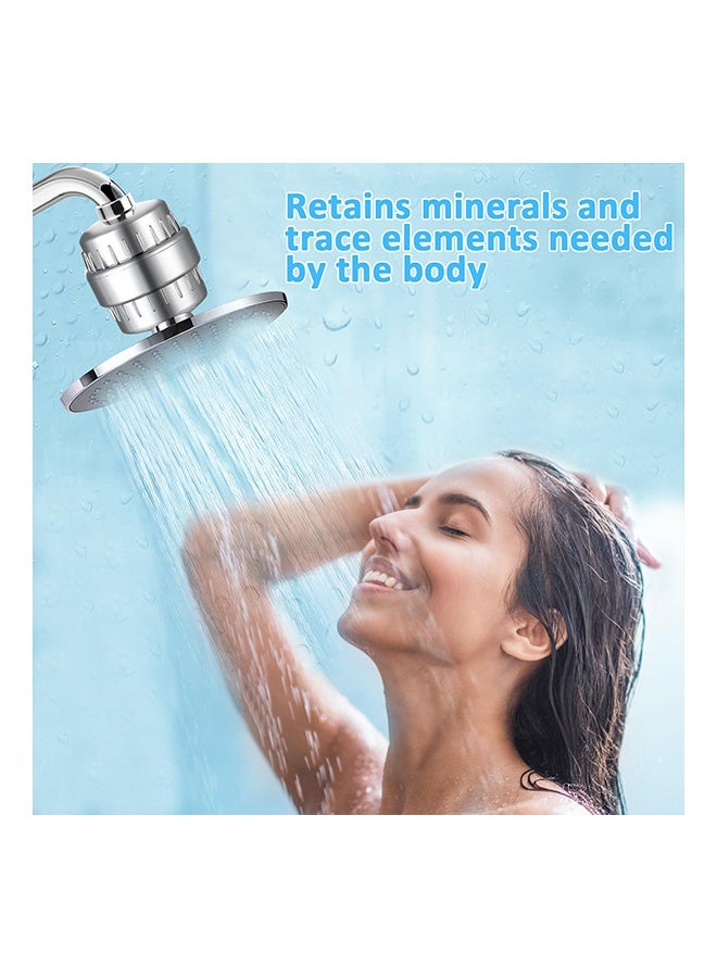 Arabest Shower Filter for Hard Water, 34 Stage Shower Head Filter with 2 Replaceable Cartridges, Multi-Stage Shower Water Filter to Remove Chlorine, Heavy Metals and Other Sediments - Image 5