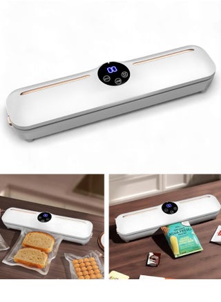 Fully Automatic Touch Food Vacuum Sealer with LCD Display, Dry and Wet Dual Mode, Efficient Food Preservation Machine for Long Lasting Freshness with 10 Sealer Bags - pzsku/ZB4FE6D04C5DD84BCDBD8Z/45/_/1731399859/fa6ea720-4c0c-4b08-b6c9-913b7933854f