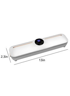 ZCM-HAPPY Fully Automatic Touch Food Vacuum Sealer with LCD Display, Dry and Wet Dual Mode, Efficient Food Preservation Machine for Long Lasting Freshness with 10 Sealer Bags  - Image 2