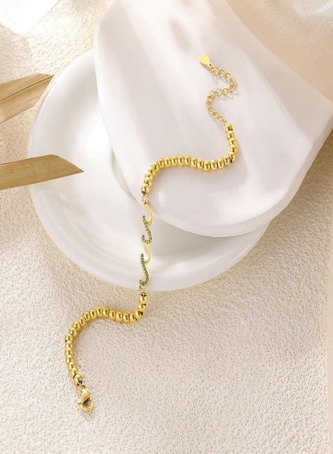BABORI Birthday Gift for Mom, Mom Birthday Gifts from Daughter, Mothers Birthday Mother of the Bride Best Mom Ever Gifts Wave Bracelet - Image 4