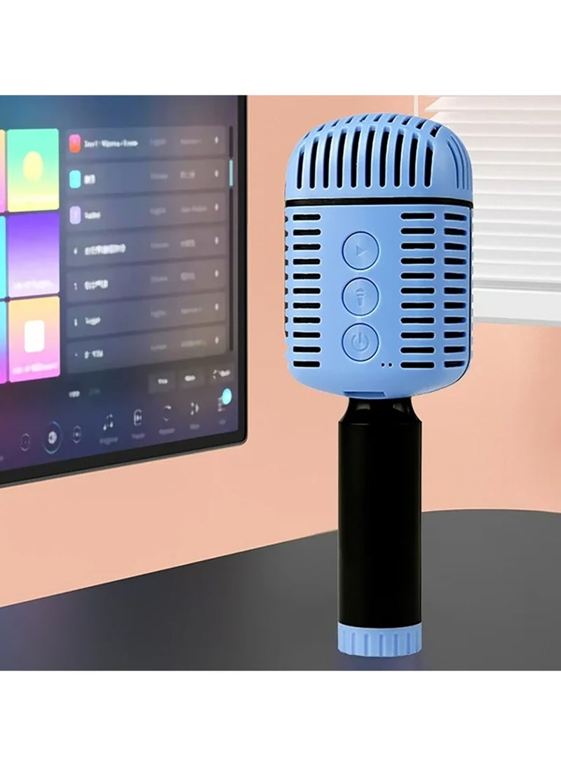 Portable Handheld Wireless Bluetooth karaoke Microphone Speaker - Image 3