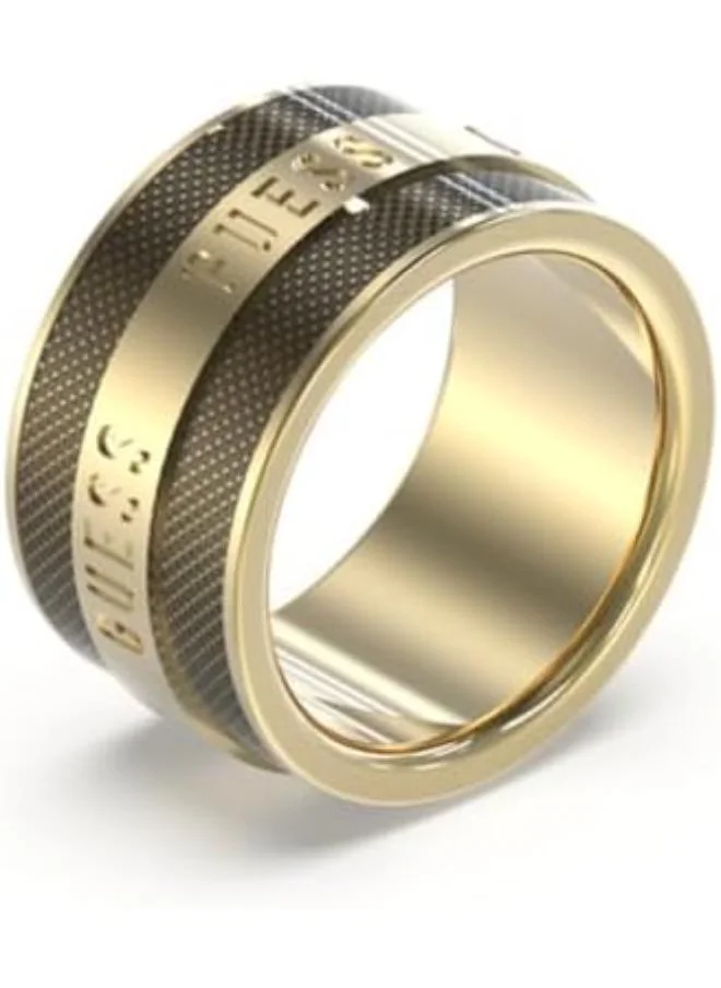 GUESS Logo Detailed Ring
