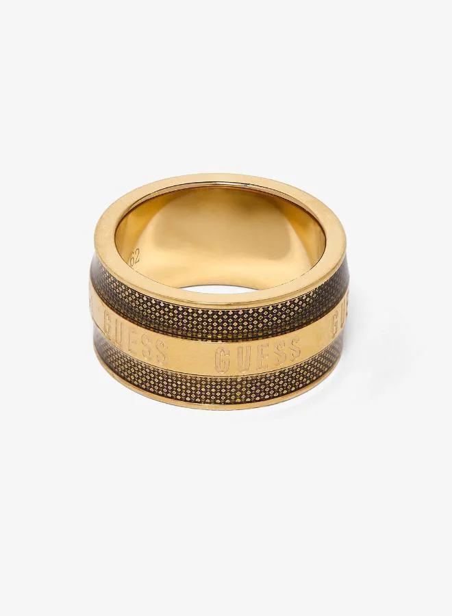 Guess  Logo Detailed Ring for Men | Best Price UAE