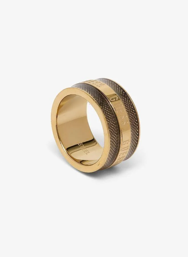 Guess  Logo Detailed Ring for Men | Best Price UAE