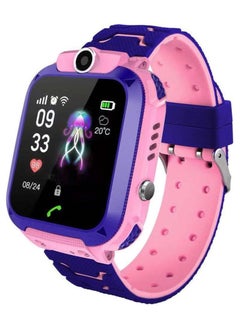 Modio MK06 Kids Smartwatch – GPS Tracking, Two-Way Calling, SOS Emergency Button, Camera, Flashlight, and Waterproof Design for Safe and Fun Everyday Use (Pink)