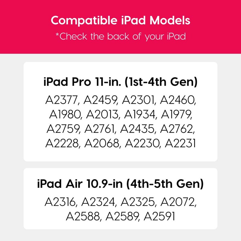 Astropad Rock Paper Pencil v3.0 â€“ 2025 Upgraded Version â€“ Paper Screen Protector for 11" iPad Pro (Gen 1-4) or 10.9" iPad Air (Gen 4-5) + Apple Pencil Tips Replacement 2 Pack â€“ Compatible with Apple Pencil 1st/2nd Gens and Pencil Pro - Image 2