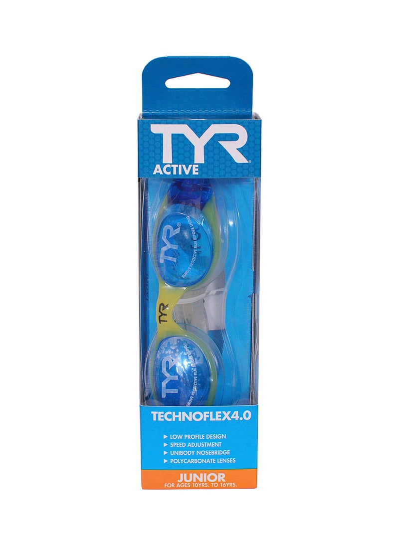 TYR Technoflex 4 0 Jr Swim Goggles  For Kids (Multicolour,JUNIOR) - Image 4