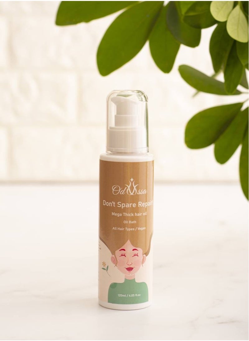 Odyssa Odyssa Mega Thick Hair Oil  - Image 3