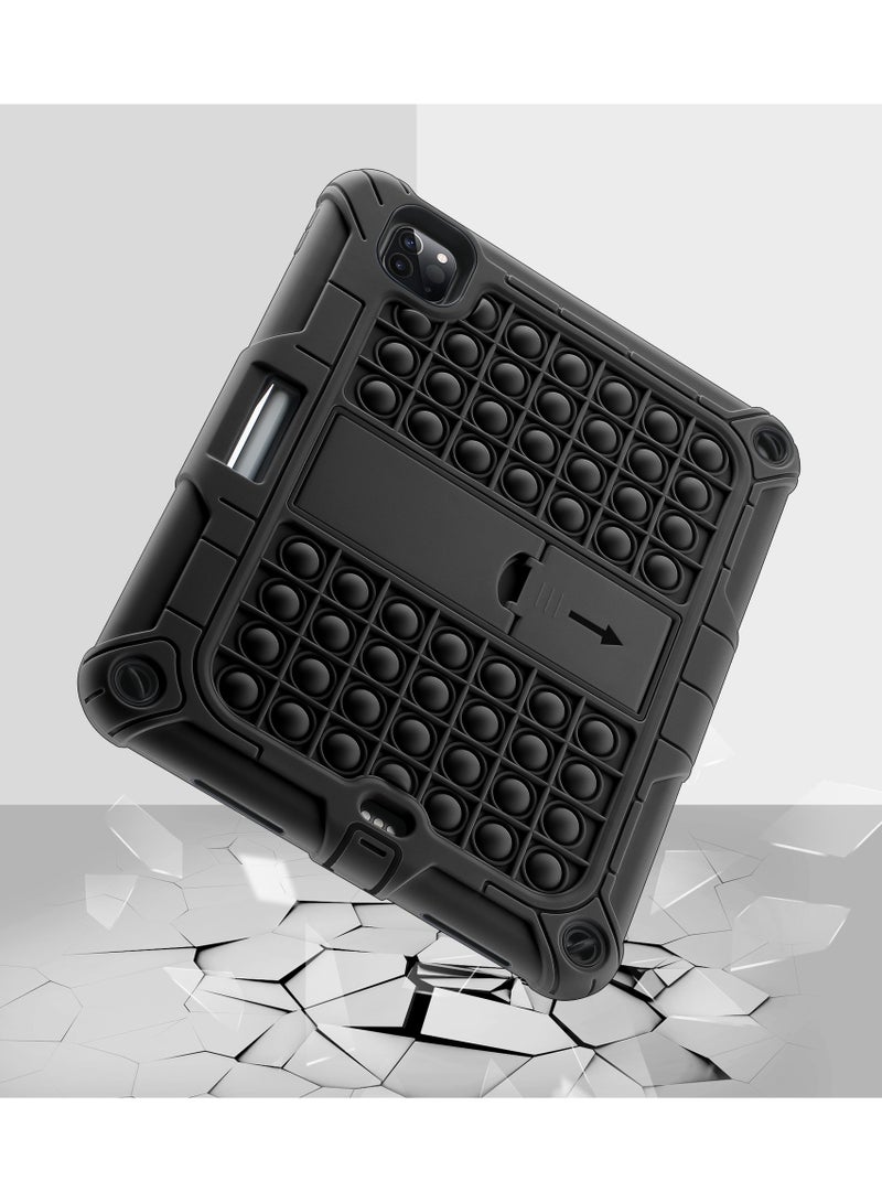general Case for iPad 9th/8th/7th generation (Case for iPad 10.2 2021/2020/2019) Push Pop Fidget Toys Case Fall Protection Cover with Pencil Holder Kickstand - Image 2