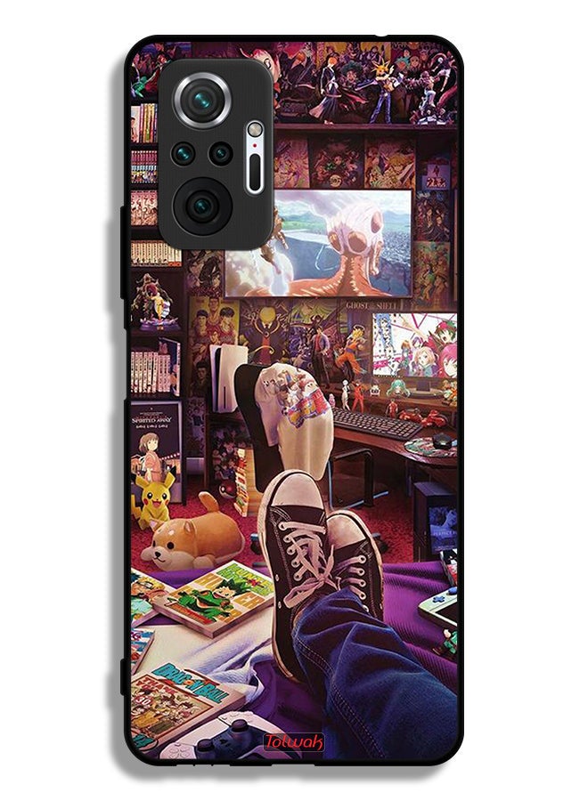 Tolwak Xiaomi Redmi Note 10 Pro 4G Protective Case Cover Comic Zone - Image 2