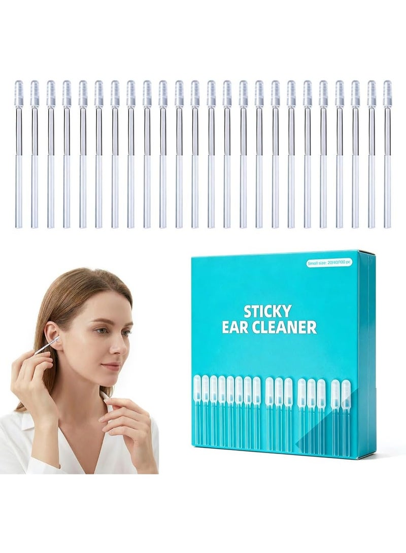 ATRJSZ Reusable Sticky Ear Cleaning Stick, 2026 Upgraded Earwax Removal Adhesive Swabs, Gentle Ear Wax Removal Tools for Adults, Home (1 Set/24 PCS) - Image 1