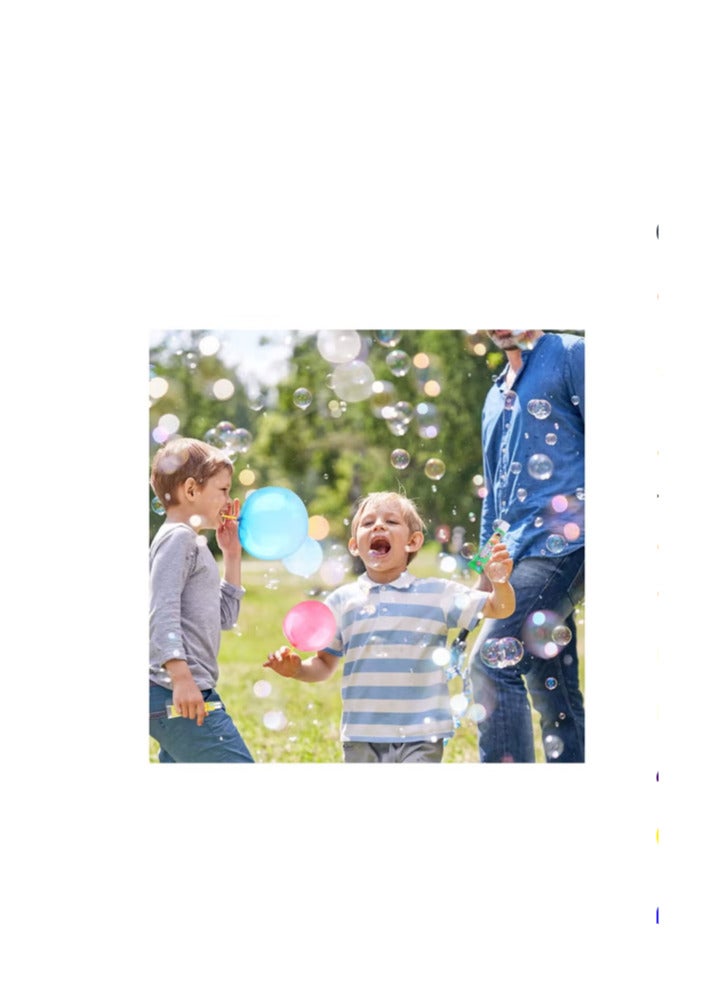 20PCS Blow Plastic Bubbles Toy Set, Large Bubble Balloons Bubble Blowing Products Collection Kid-Friendly Bubble Blowing Toys for Kids Outside Party Birthday Gift Toddler Outdoor Toys(Random Number - Image 5