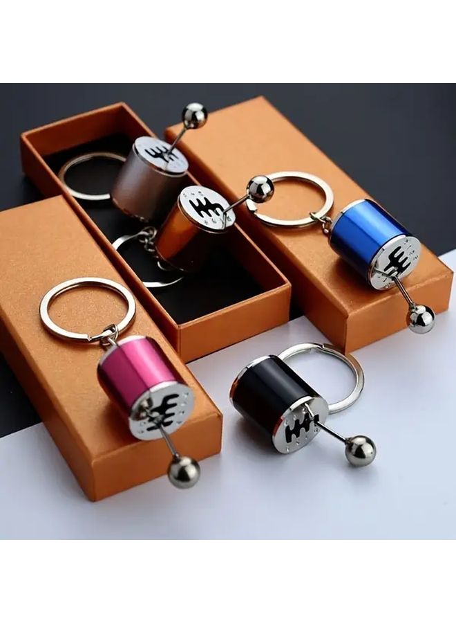 Black Gearbox Keychain 5 Pack Mini Gear Shift Stick Keyring Durable Car Accessory For Auto Enthusiast - Image 4