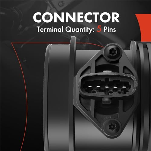 A-Premium Mass Air Flow Sensor Meter [5-Pins] Compatible with Hyundai XG350 2002-2005, Santa Fe 2003-2006, Kia Sorento 2003-2006, Sedona 2002-2005, Amanti 2004-2006, Replace# 2810039450, 2810039400 - Image 5