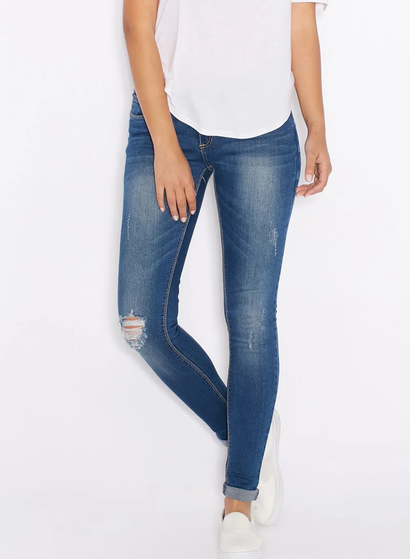 ELLA Ripped Skinny Jeans