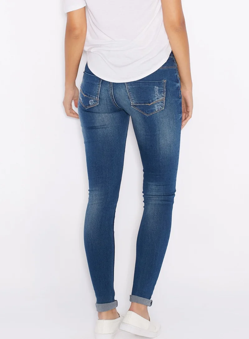 ELLA Ripped Skinny Jeans