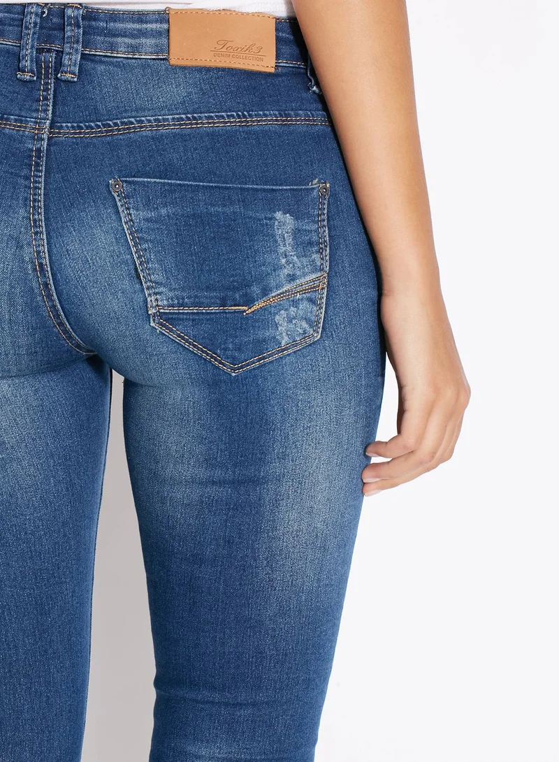ELLA Ripped Skinny Jeans