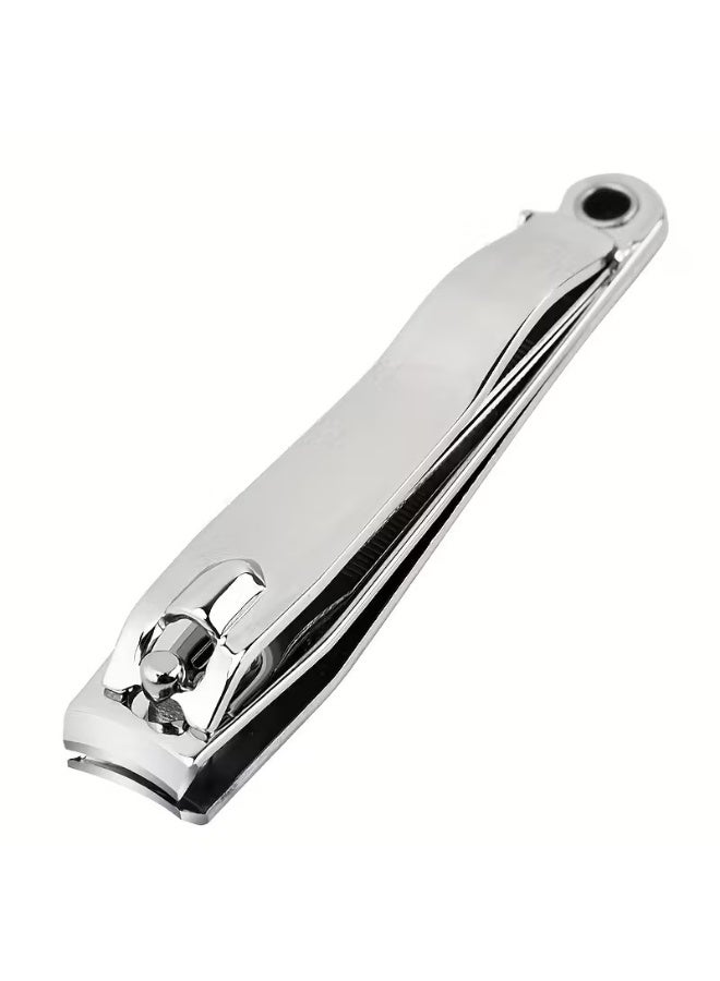 مقص أظافر فاخر من الفولاذ المقاوم للصدأ - قص دقيق وحاد لأظافر نظيفة وناعمة، لمسة نهائية أنيقة، تصميم متين للاستخدام اليومي والسفر، مناسب للرجال والنساء - Image 1