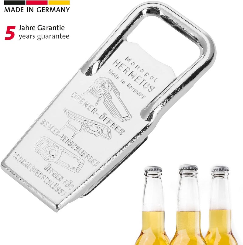 Westmark Germany Hermetus Steel 3-in-1 Resealer Beer Bottle Opener - Image 2