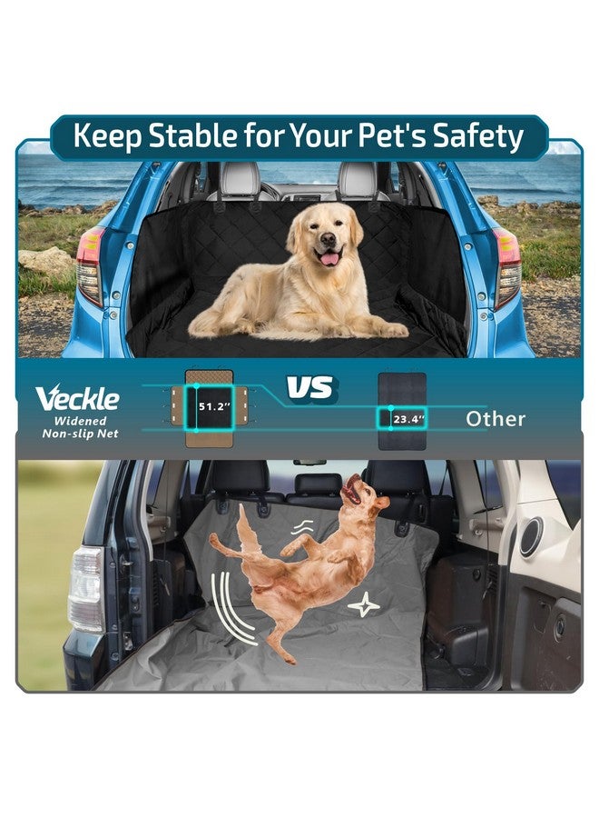 Veckle Dog Cargo Cover For Suv  Universal Fit Water Resistant Nonslip Suv Cargo Liner For Dogs With Side Flaps, Dog Hammock For Sedans, Vans And Suvs - Image 4
