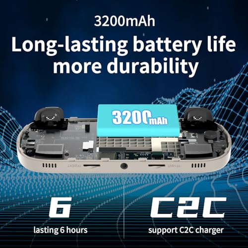 Aivuidbs RG40XX H Handheld Game Console rg40xxh Retro Gaming Console 4.0'' IPS Screen with 64G TF Card Pre-Installed Games Linux 64-bit System RG 40XX H Supports 5G WiFi Bluetooth HDMI and TV Output RG40XX - Image 5