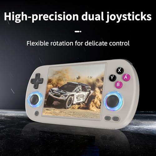 Aivuidbs RG40XX H Handheld Game Console rg40xxh Retro Gaming Console 4.0'' IPS Screen with 64G TF Card Pre-Installed Games Linux 64-bit System RG 40XX H Supports 5G WiFi Bluetooth HDMI and TV Output RG40XX - Image 4