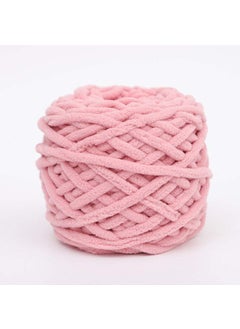 Ice Cream Striped Soft Thick Yarn Handmade Diy Knitted Scarf Yarn Ball Crochet Hook Slipper Self-knitted Ball 59 Meat powder