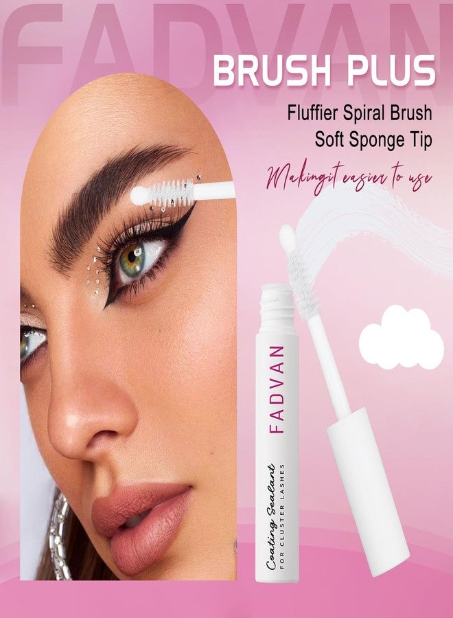 FADVAN Lash Sealant: Overnight Lash Sealer for Extensions, DIY Coating Kit, Long-Lasting 2 Weeks, Smudge-Proof & Waterproof, 5ml Clear - Image 3