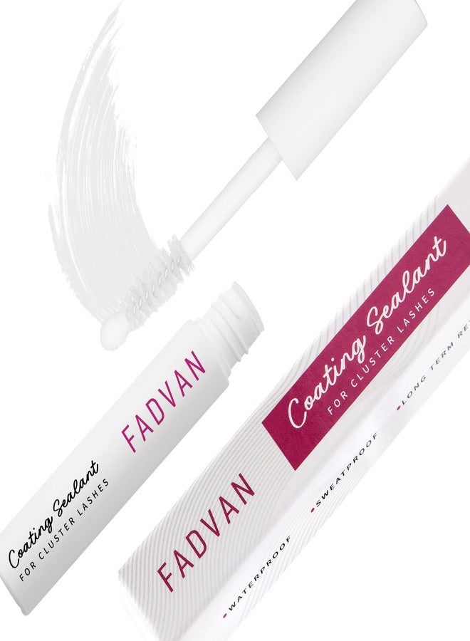 FADVAN Lash Sealant: Overnight Lash Sealer for Extensions, DIY Coating Kit, Long-Lasting 2 Weeks, Smudge-Proof & Waterproof, 5ml Clear - Image 1