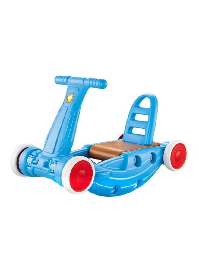 DOOKOO 3-in-1 Kids Rocking Horse u0026 Toddler Ride on Toy, Multifunctional Children Riding Toy, Slide Car for Kids, Baby Learning Walker with Interactive Features - Image 2