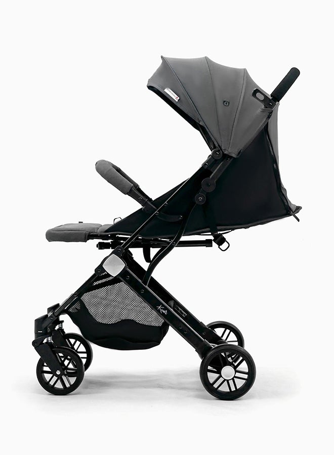 asalvo Baby Kubic Light Travel Stroller - Grey - Image 4