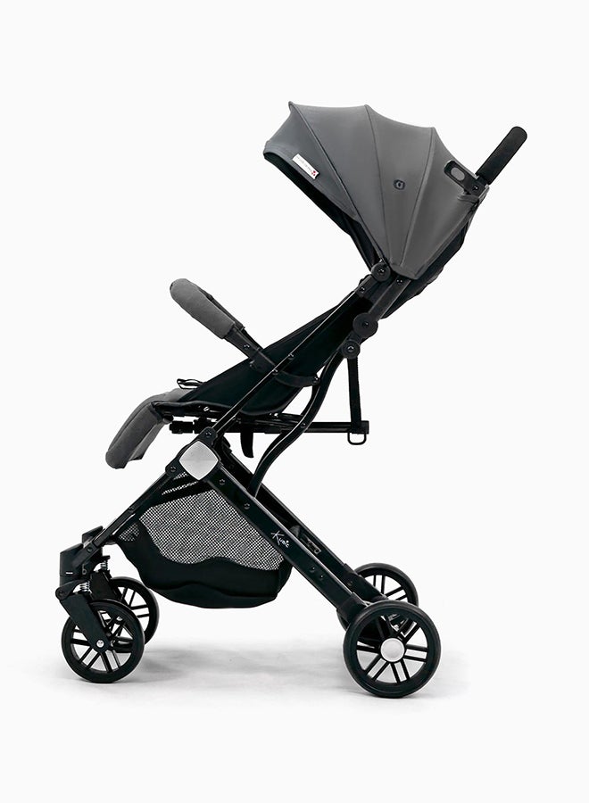 asalvo Baby Kubic Light Travel Stroller - Grey - Image 2