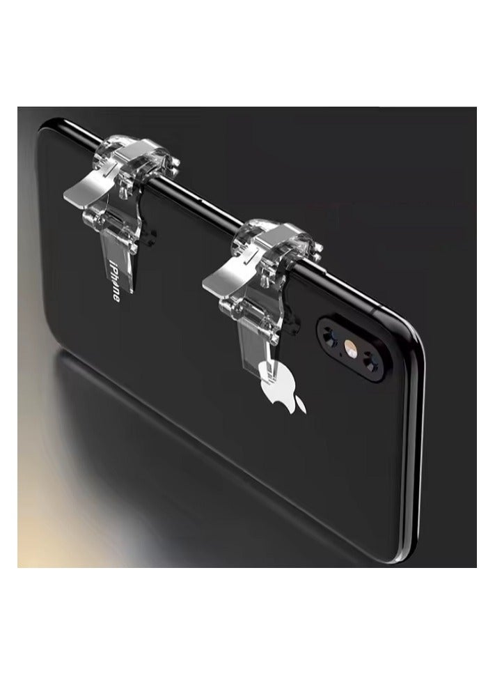 Elevate your PUBG Mobile gaming experience with the S4 phone trigger. Its responsive touch-fire on delivers precision and power, ensuring you dominate every match. - Image 2