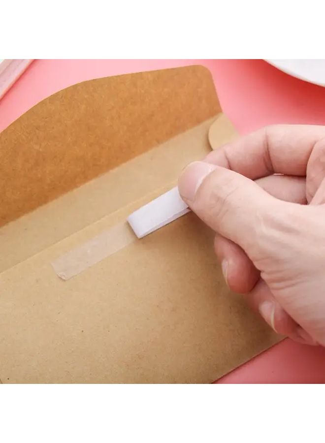 2pcs 0.39 Inch Double Sided Tape Clear Strong Adhesive For DIY Crafts Scrapbooking Office Use Easy To Remove - Image 5