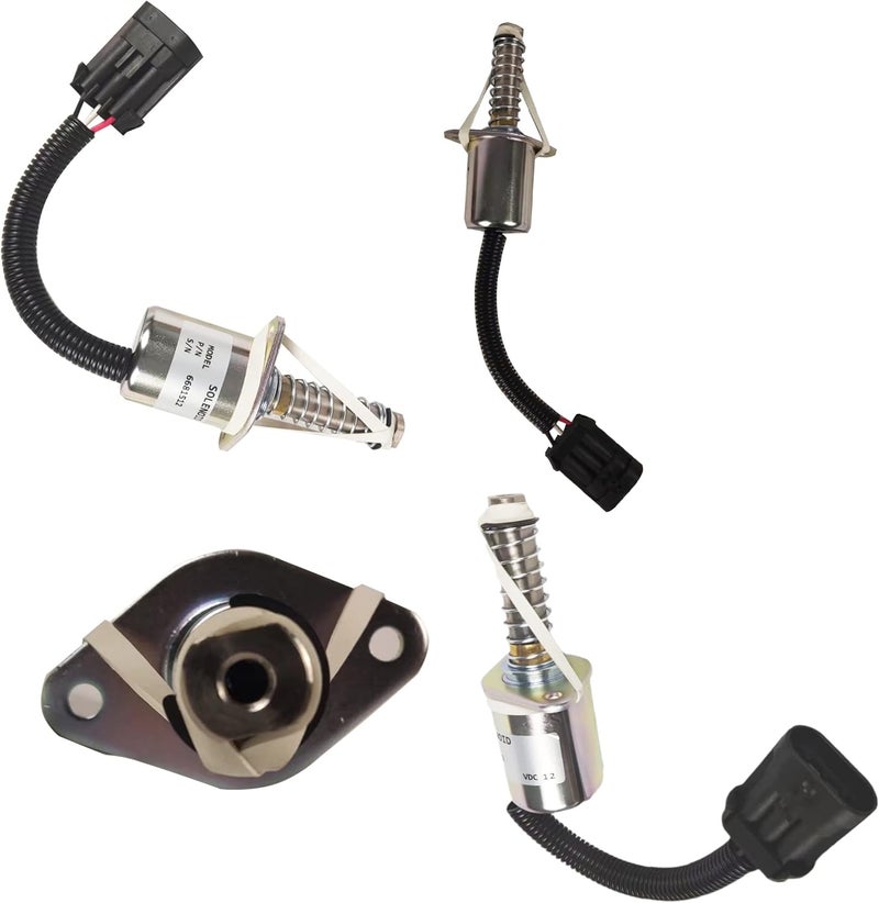 RABROPAR 12V Shut Off Solenoid 6681512 6681513 for Bobcat Skid Steer Loaders - Image 4