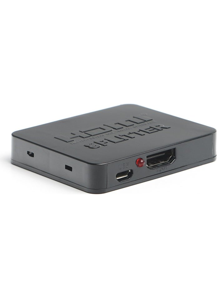 Dark - 4K UltraHD 1 Input 2 Output HDMI Splitter (Signal EXPANDER)(DK-HD-SP1X2) - Image 1
