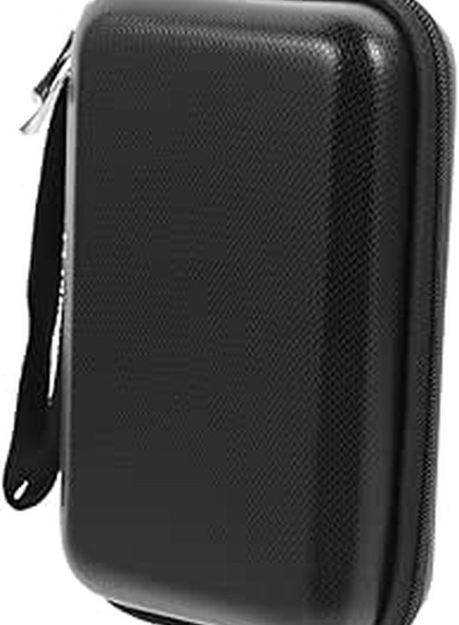 Black Electronic Organizer Bag Travel Cable Storage Pouch For Charger Accessories - Image 1