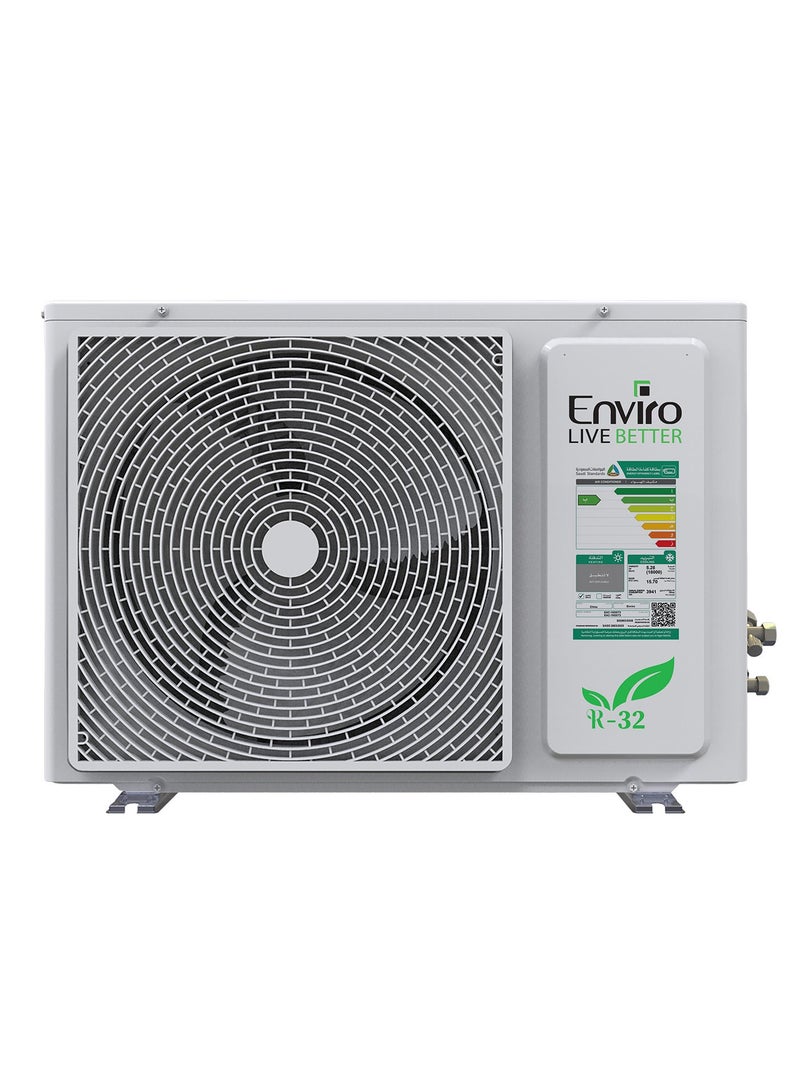 Enviro 2 Ton DC Inverter Split AC 22,500 BTU | T3 Rotary Compressor, R32, Anti-Corrosion Golden Fin, Turbo Cooling, 4D Airflow & 10-Year Compressor Warranty | EAC-24GST3 - Image 4