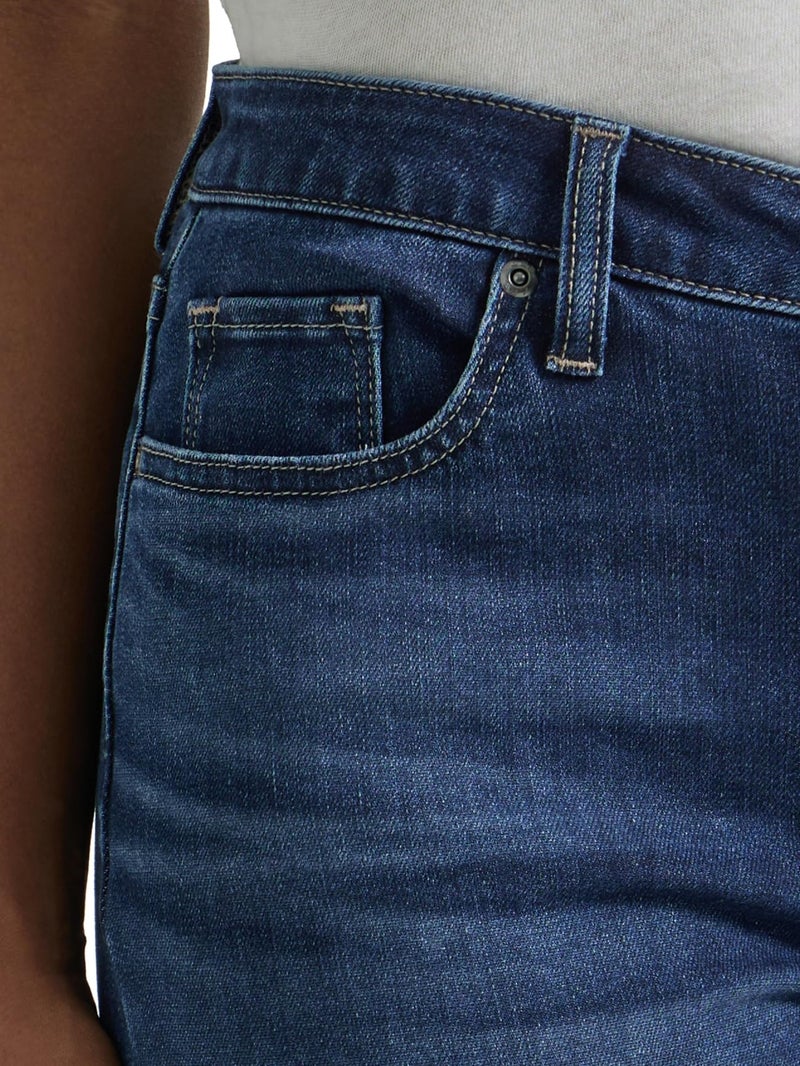 Lee Women's Legendary Mid Rise Bootcut Jean Rivers Edge 12 Long - Image 2