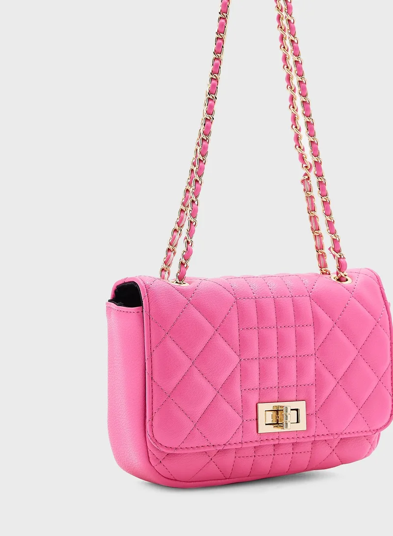 NEW LOOK Blake Quilted Crossbody Bag