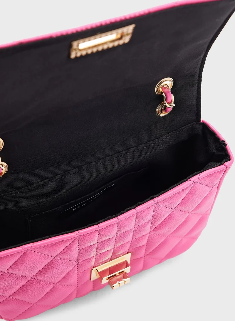 NEW LOOK Blake Quilted Crossbody Bag